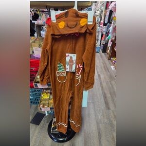 Gingerbread onesie NWT